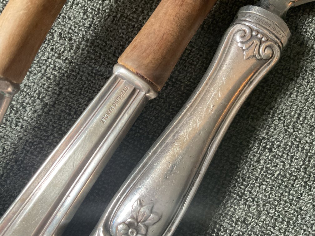 Image for Sterling Silver Handle Servers
