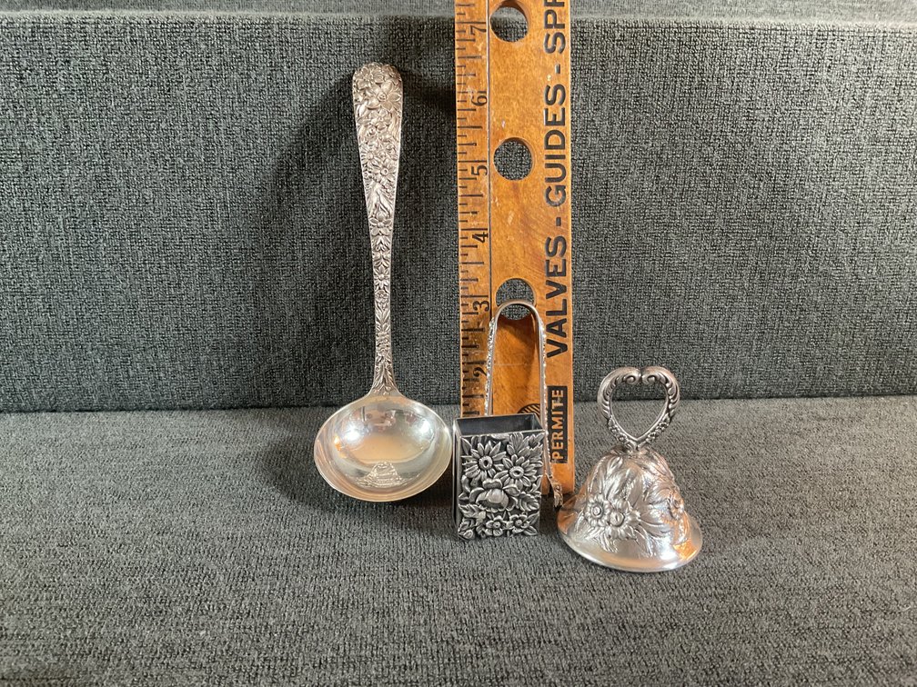 Image for S Kirk & Son “Repousse” Sterling Silver