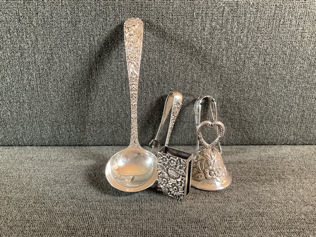 Image for S Kirk & Son “Repousse” Sterling Silver