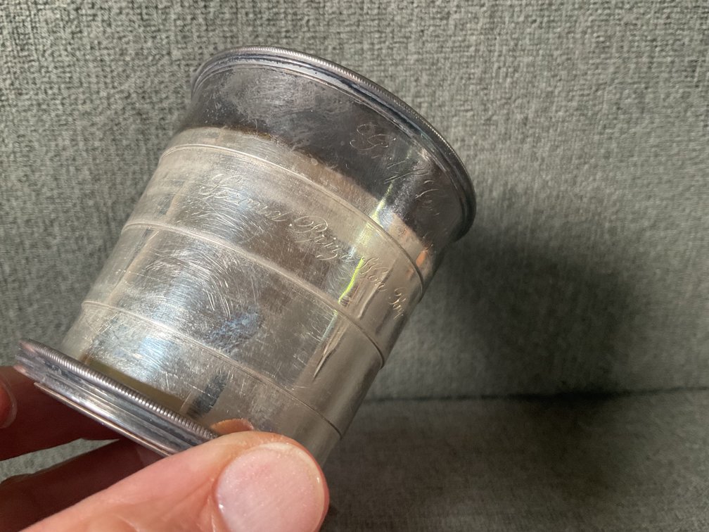 Image for Sterling Silver Expanding Cup Trophy