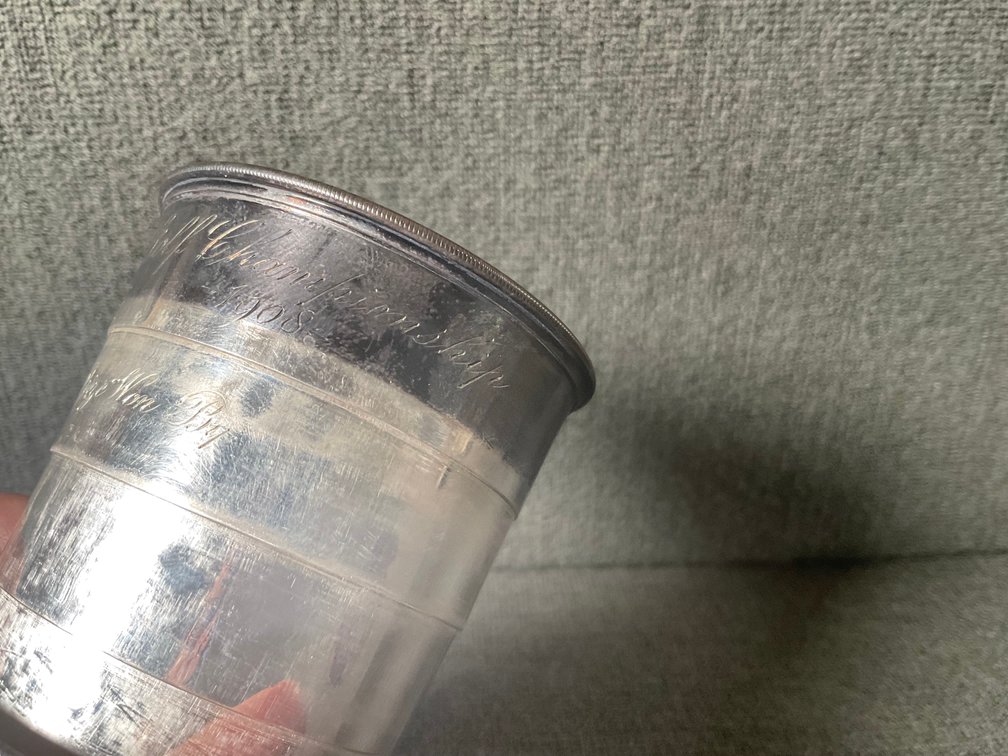 Image for Sterling Silver Expanding Cup Trophy