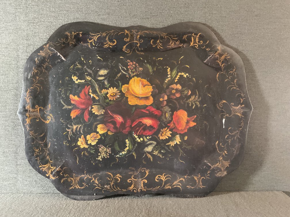 Image for Magnificent Tole Painted Tray