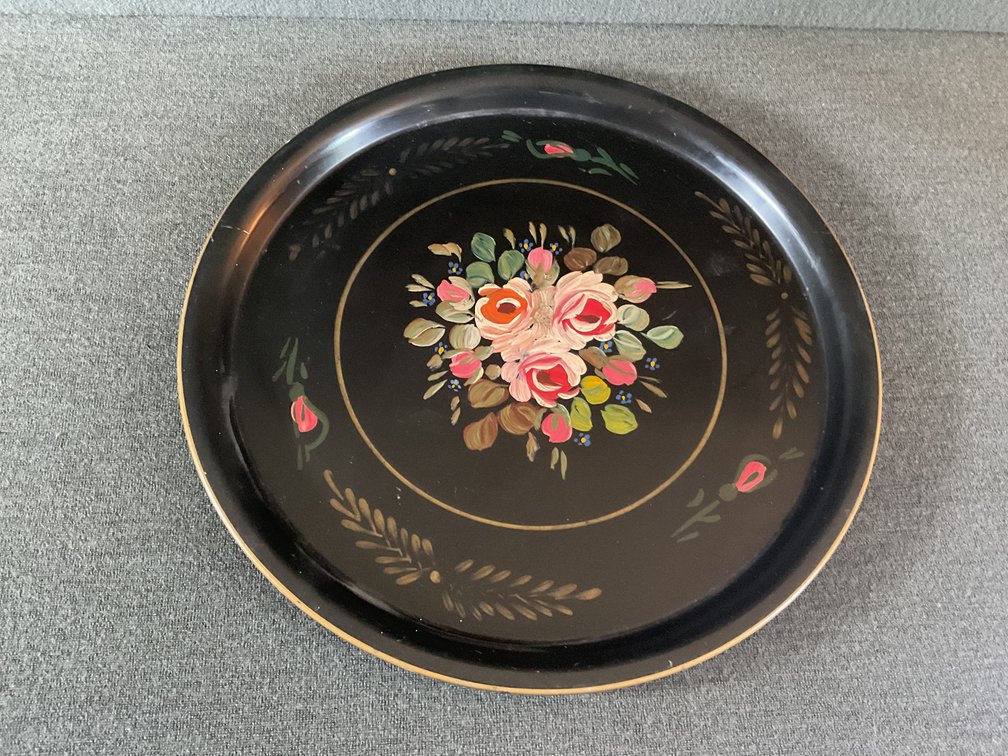 Image for Magnificent Tole Painted Tray
