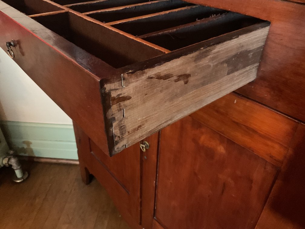 Image for Hand Made Mahogany Corner Cabinet
