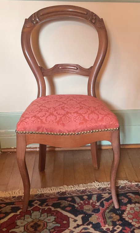 Image for Victorian Balloon Back Chair