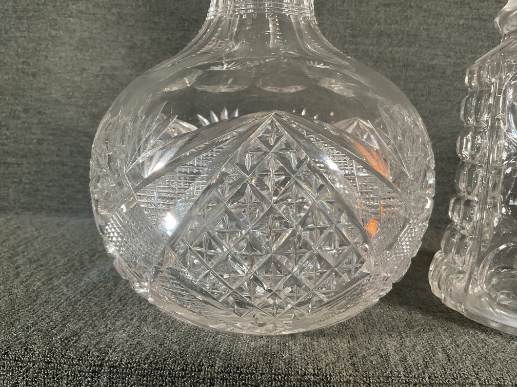 Image for Decanter w/ Sterling Label & Water Bottle