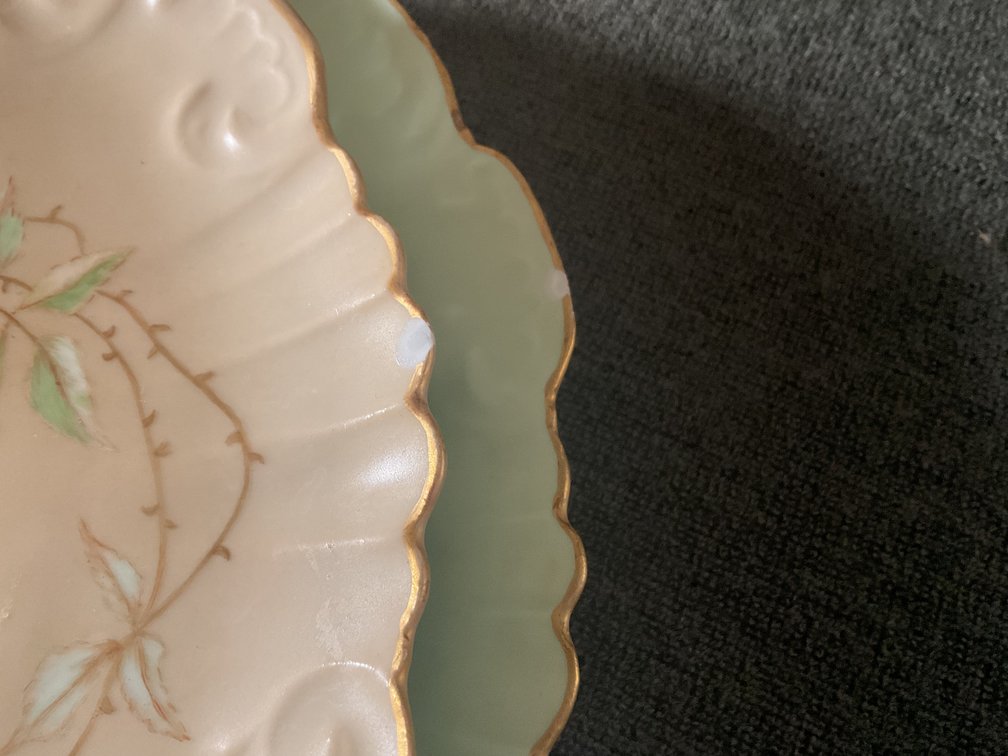 Image for Hand Painted Plates Dated 1898