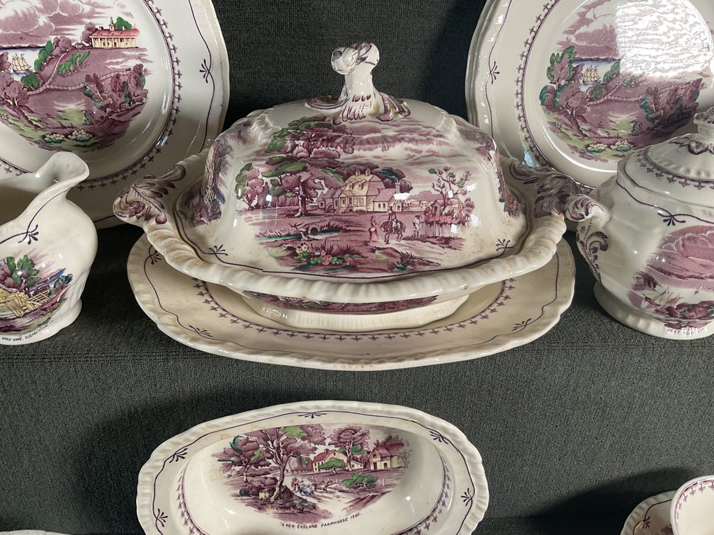 Image for Booth’s Early American Scenes English Ironstone