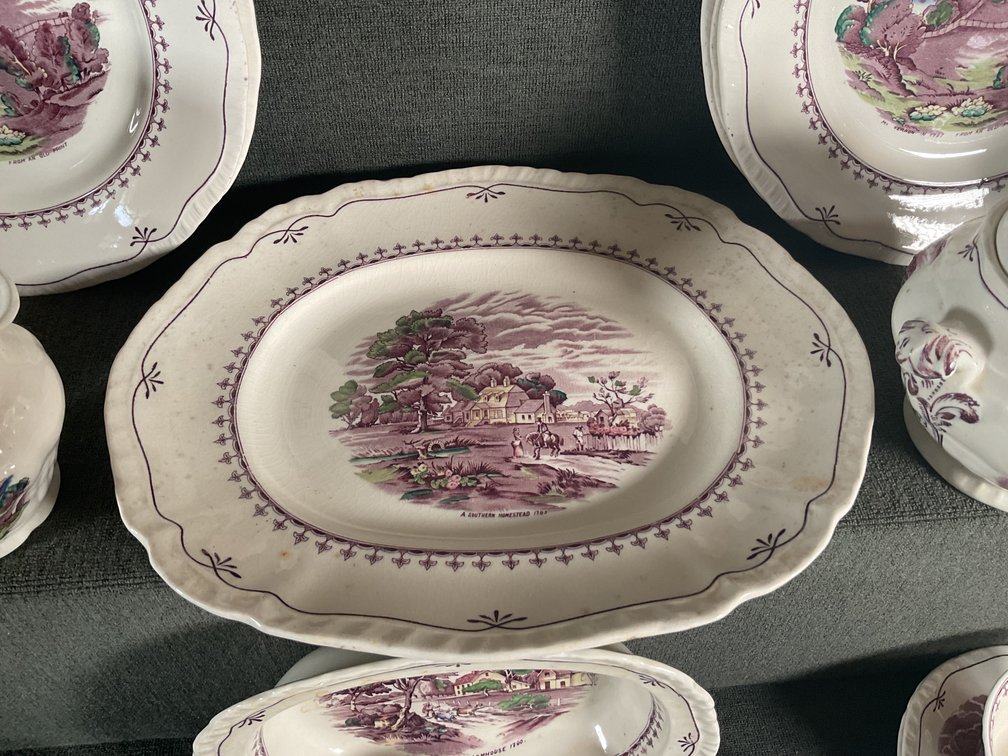 Image for Booth’s Early American Scenes English Ironstone