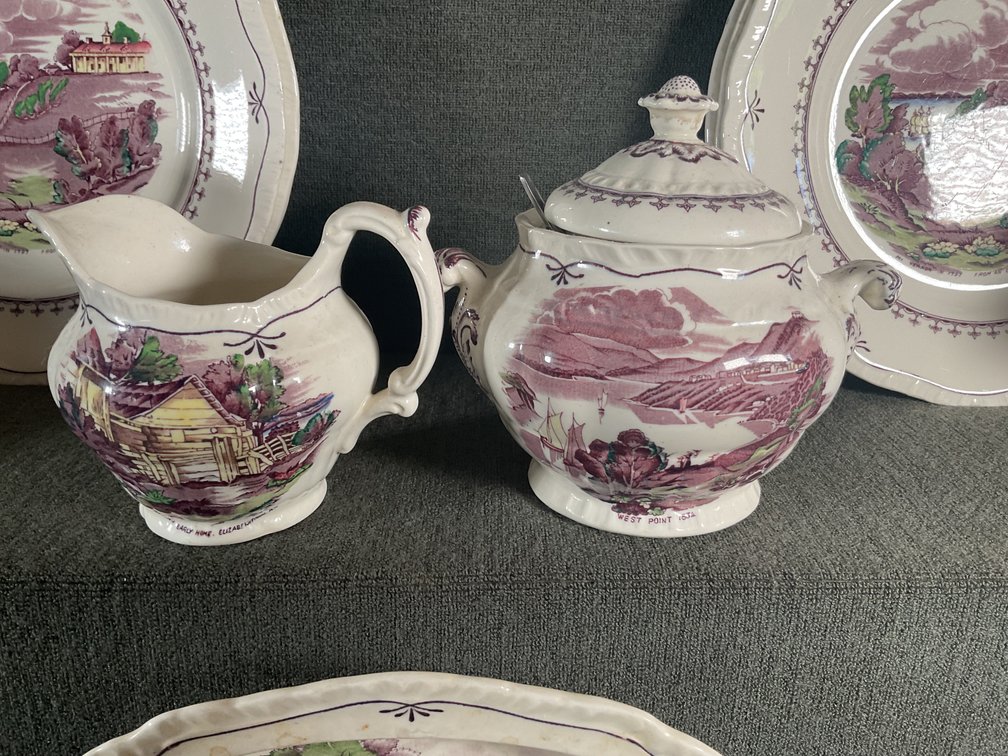 Image for Booth’s Early American Scenes English Ironstone