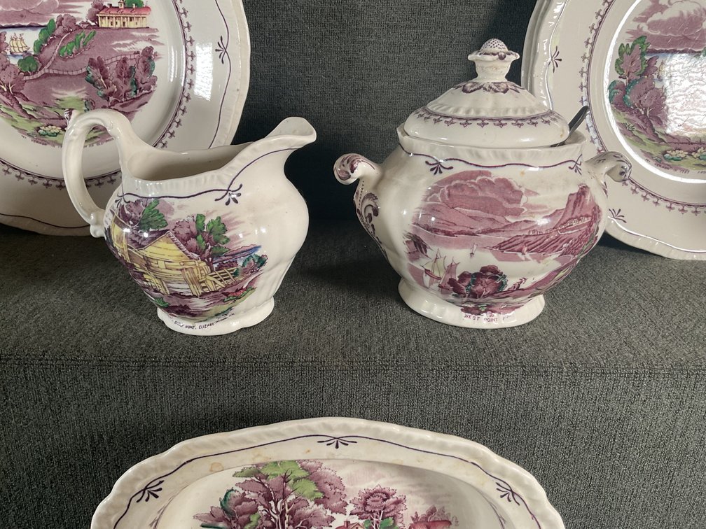 Image for Booth’s Early American Scenes English Ironstone