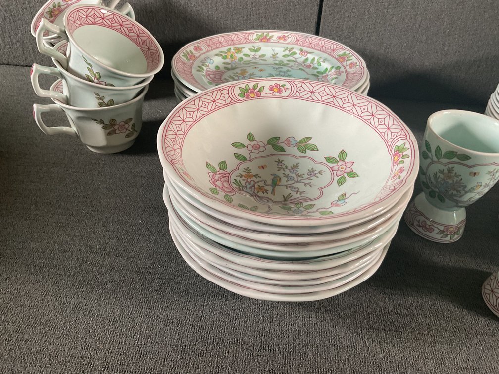 Image for Adams English Ironstone “Singapore Bird”