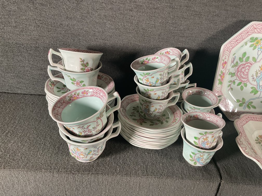 Image for Adams English Ironstone “Singapore Bird”