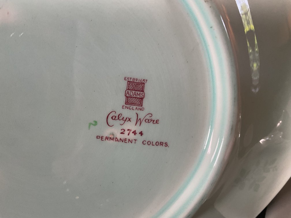 Image for Adams English Ironstone “Singapore Bird”  Tureen w/ Ladle