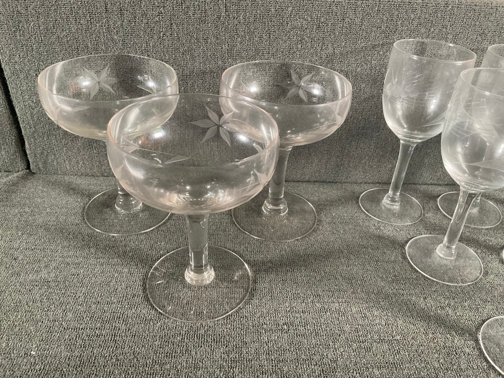 Image for Pressed Glass & Crystal Lot
