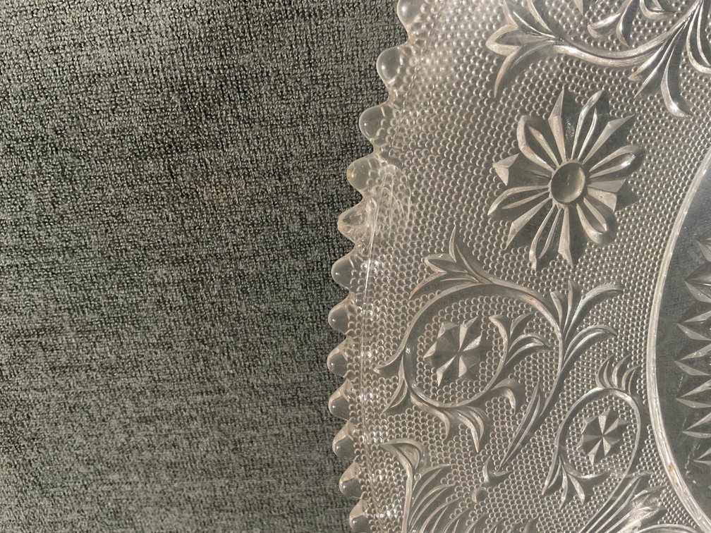 Image for Pressed Glass & Crystal Lot