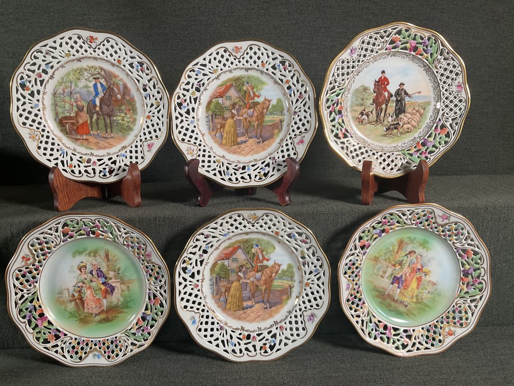 Image for German Reticulated Plates