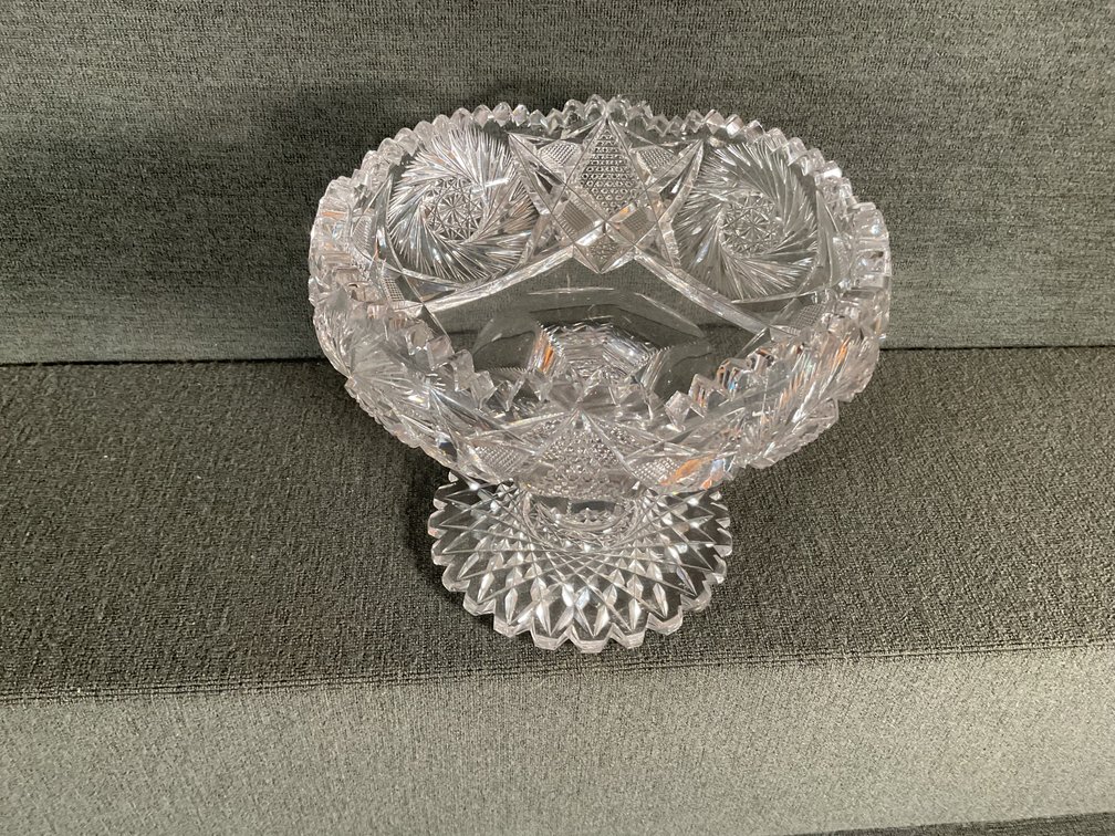 Image for Cut Crystal Open Compote
