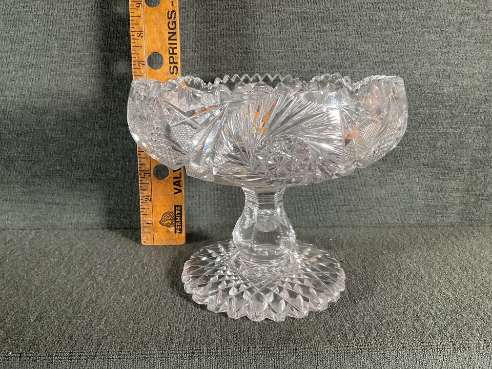 Image for Cut Crystal Open Compote
