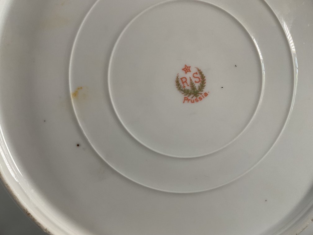 Image for Wedgwood Queensware Vase and RS Prussia Plate