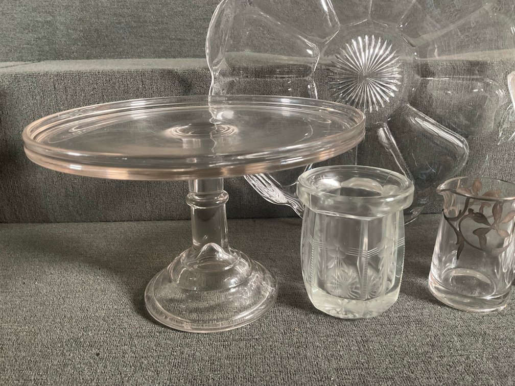 Image for Heisey Round Platter and More