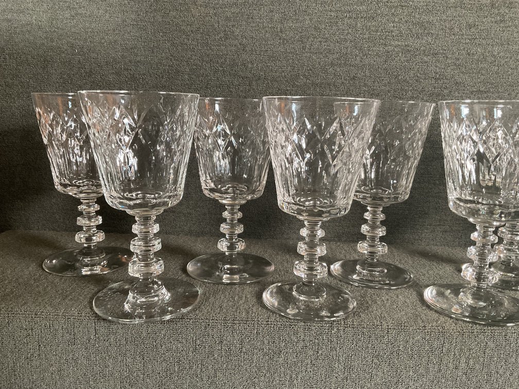 Image for Libbey Rock Crystal “Ridgeway” Stemware