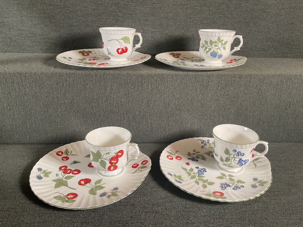 Image for Crown Staffordshire Snack Sets