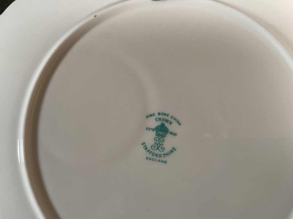 Image for Crown Staffordshire Snack Sets