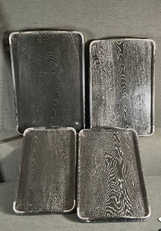 Image for Set of 4 Chrissy Trays MCM