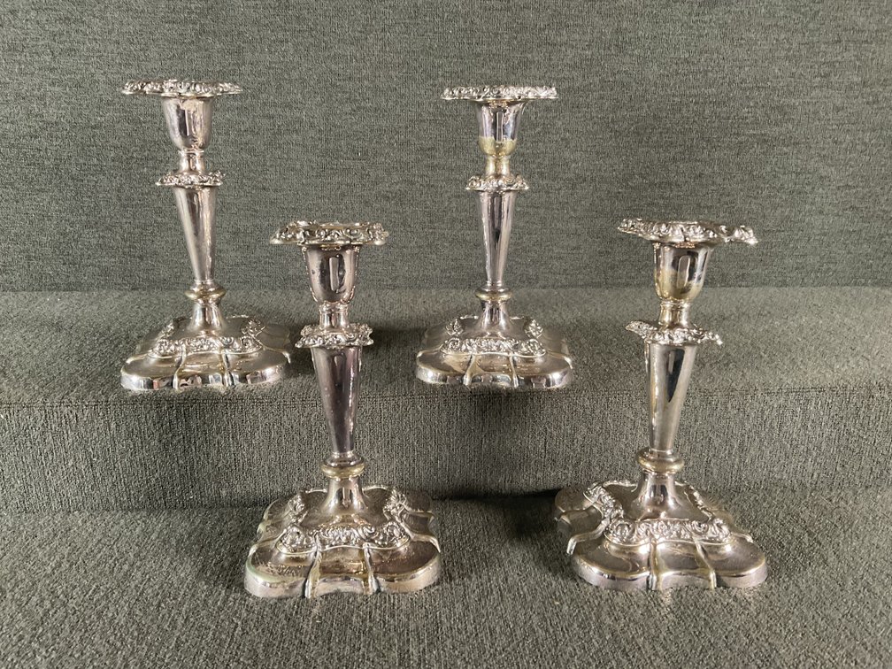 Image for Gorham Silver Plated Candlesticks