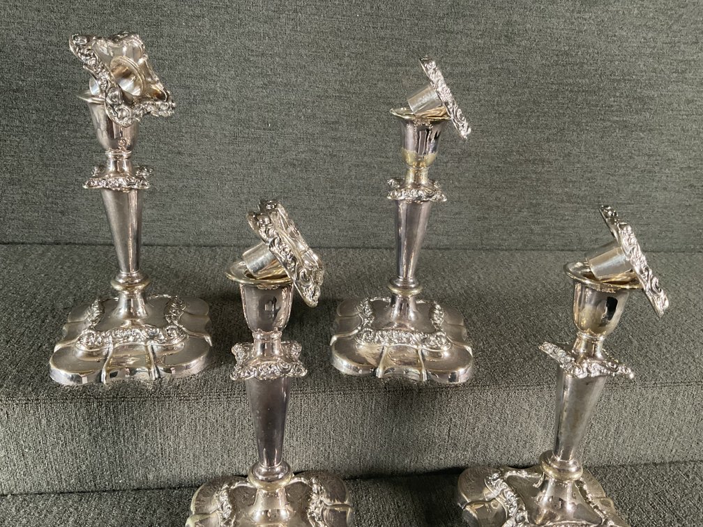 Image for Gorham Silver Plated Candlesticks