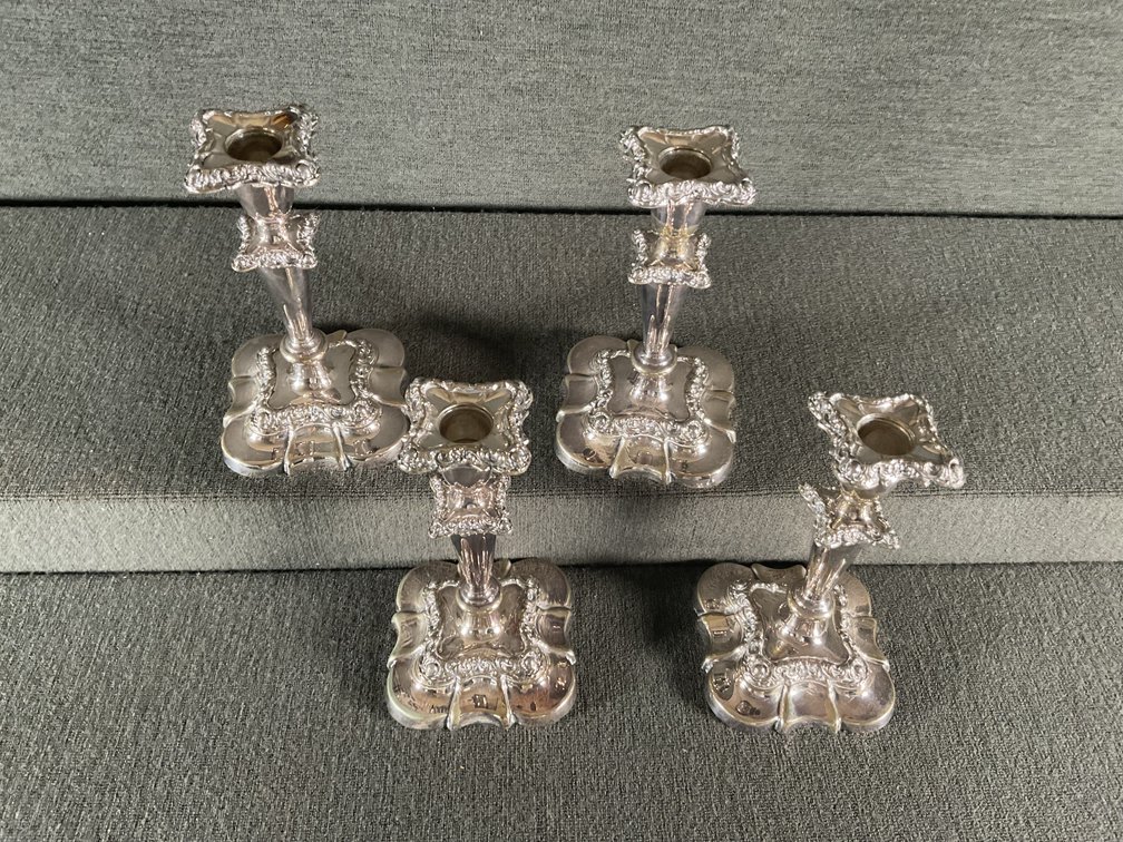 Image for Gorham Silver Plated Candlesticks