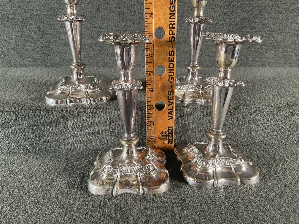 Image for Gorham Silver Plated Candlesticks