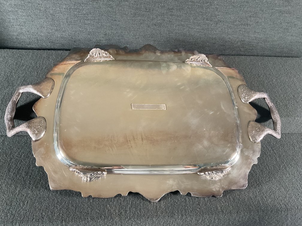 Image for Silver Plated Trays - Footed