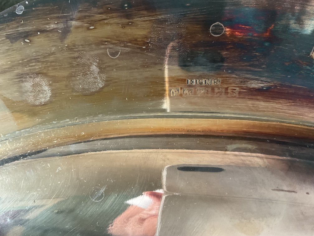 Image for Large Silver Plated Meat Serving Platters