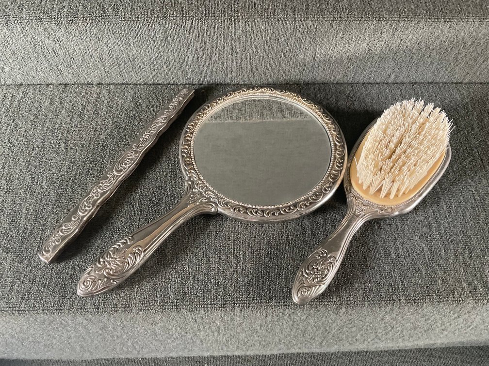 Image for Silver Plated Dresser Set