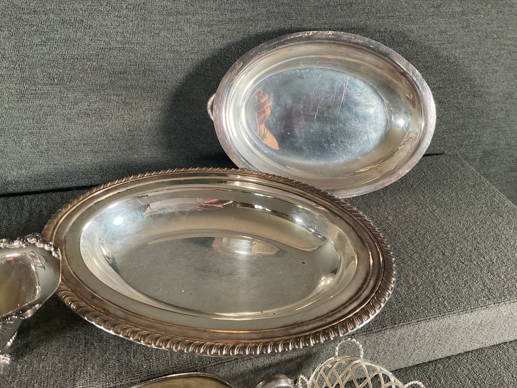 Image for Silver Plated Serving and Decor Items