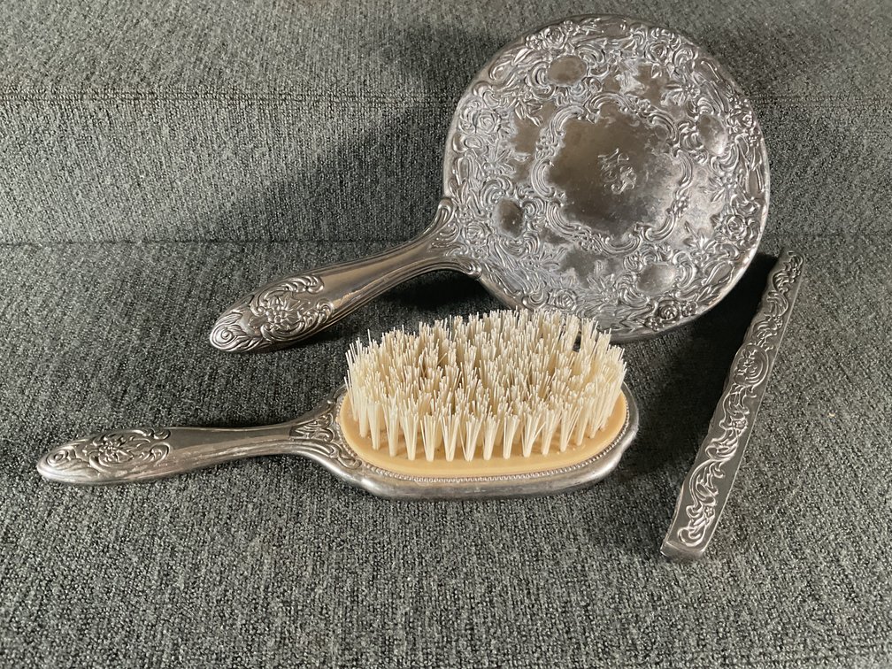 Image for Silver Plated Dresser Set
