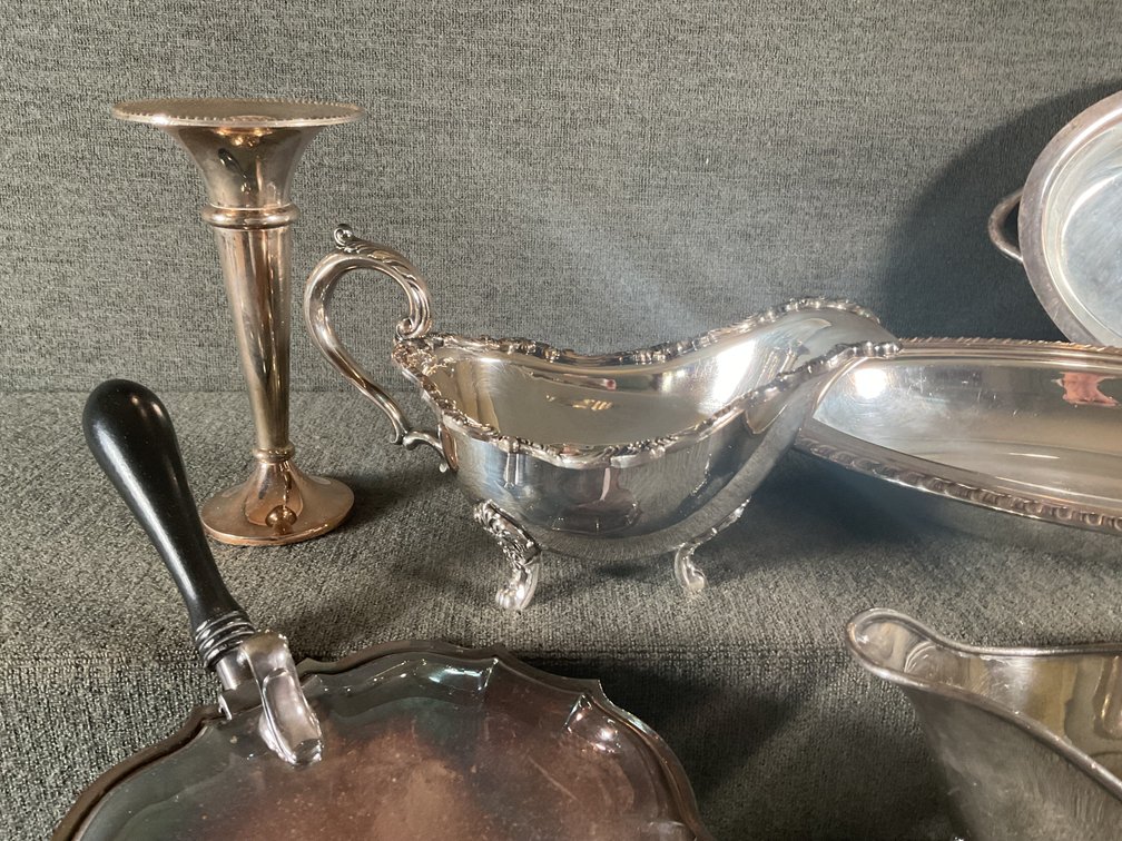 Image for Silver Plated Serving and Decor Items