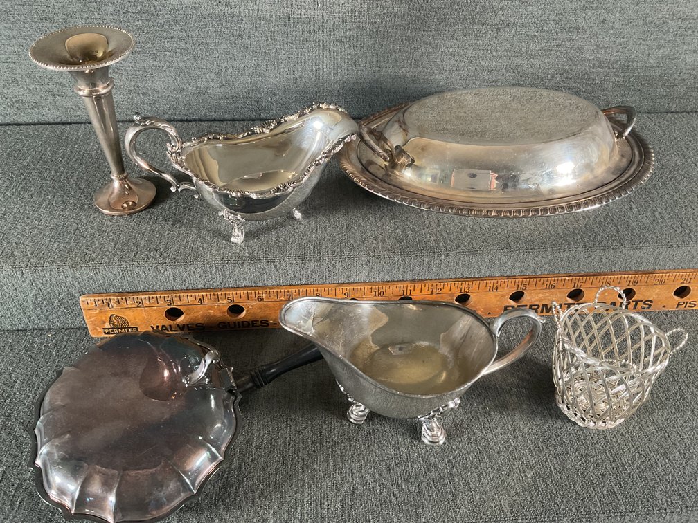 Image for Silver Plated Serving and Decor Items