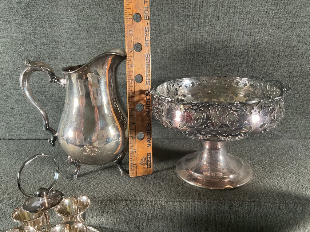 Image for Silver Plated Serving and Decor Items