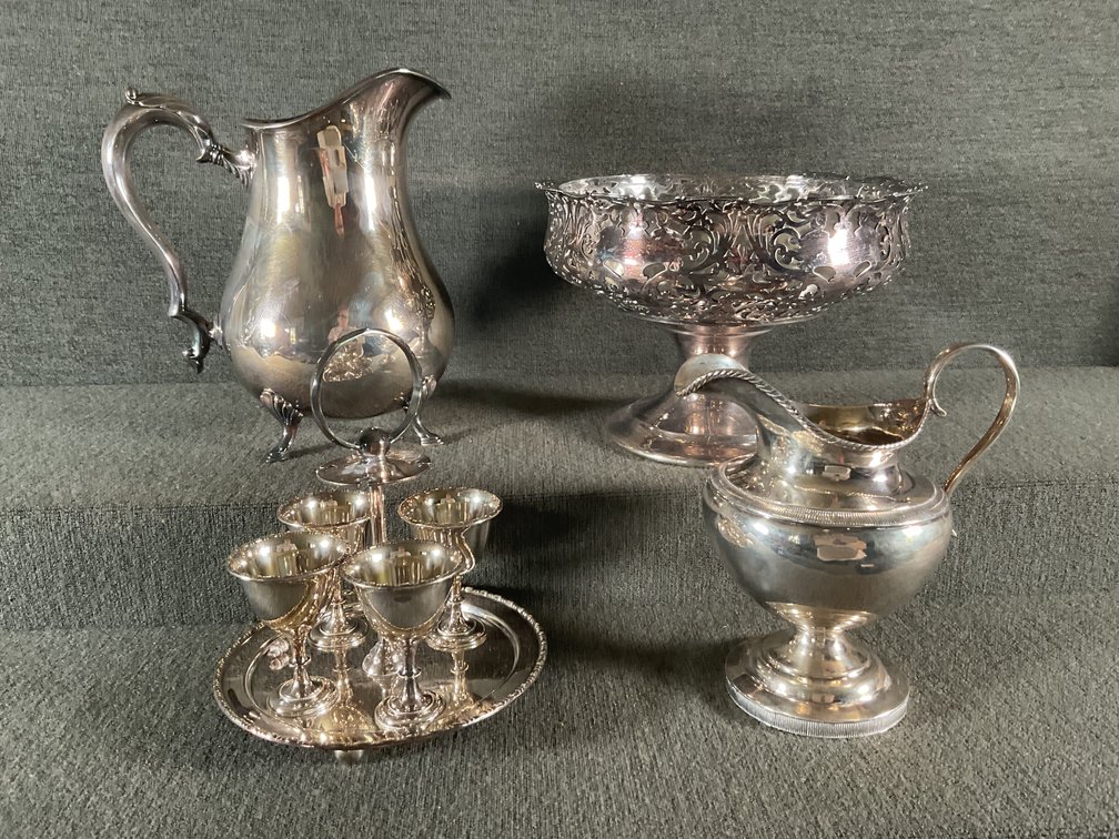 Image for Silver Plated Serving and Decor Items