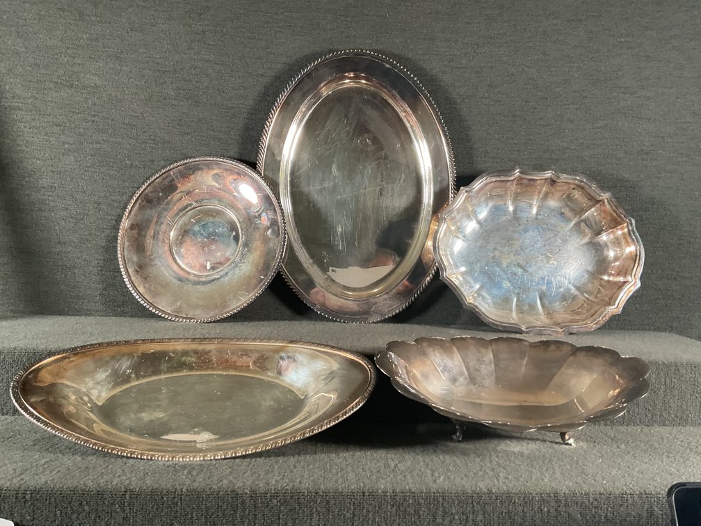 Image for Silver Plated Serving Pieces