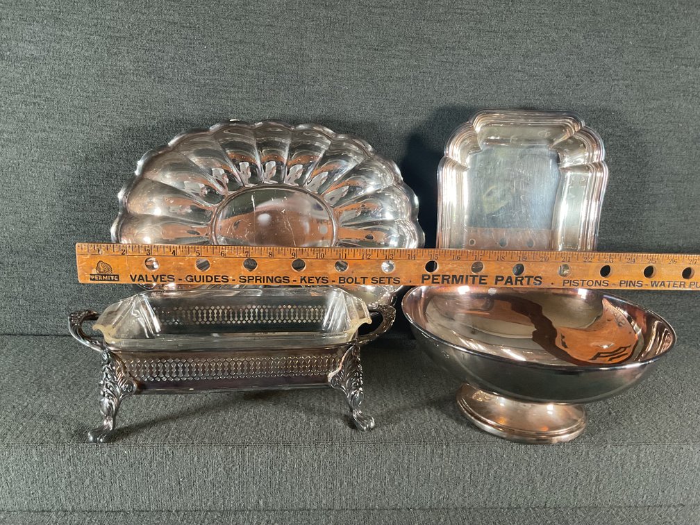 Image for Silver Plated Serving Pieces