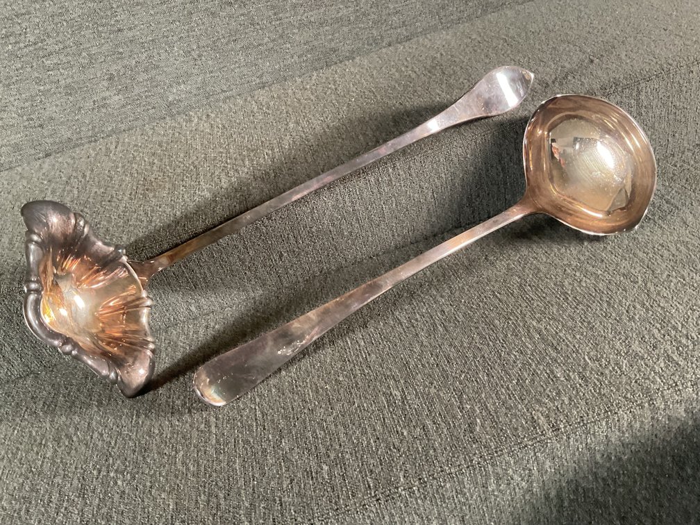 Image for Silver Plated Punch Ladles