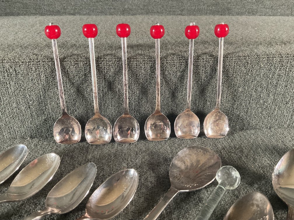Image for Small Silver Plated Spoons