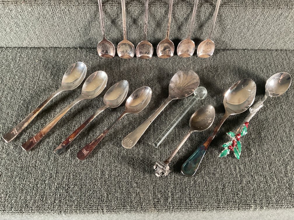 Image for Small Silver Plated Spoons