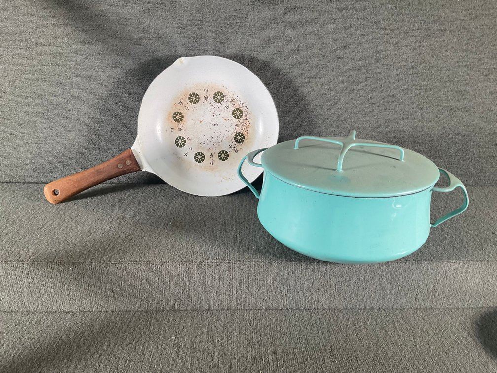 Image for Koben Style Turquoise Pot with Lid