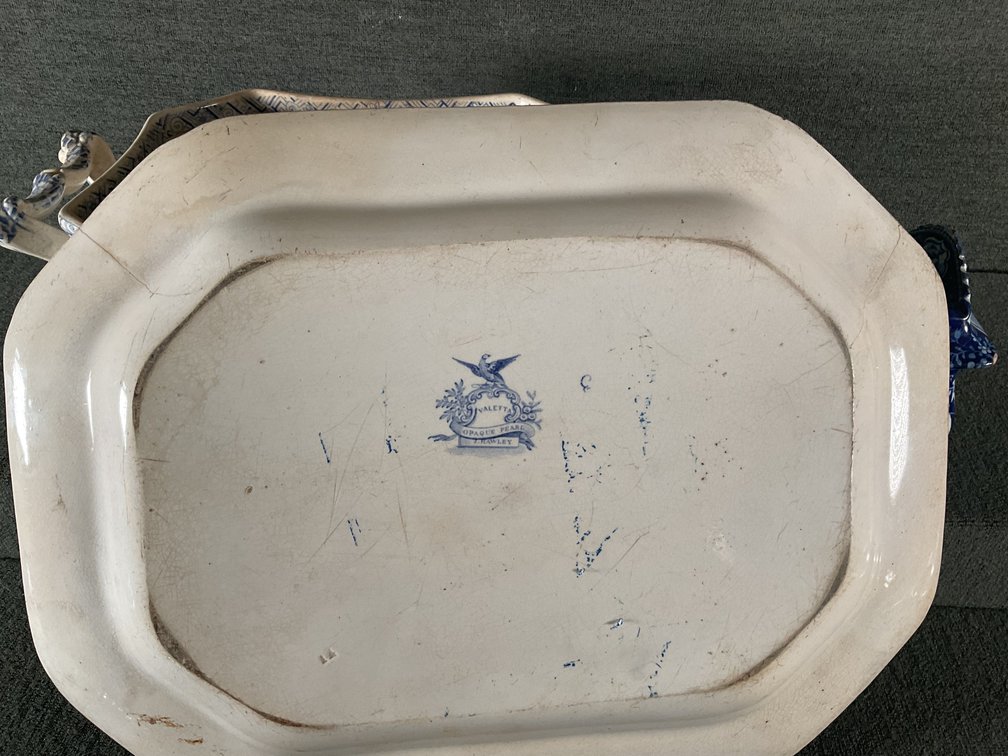 Image for Large But Damaged English Transfer Ware
