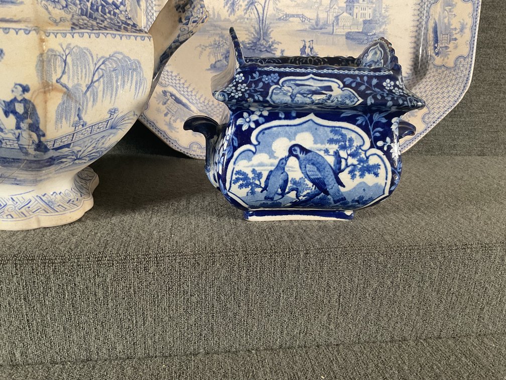 Image for Large But Damaged English Transfer Ware